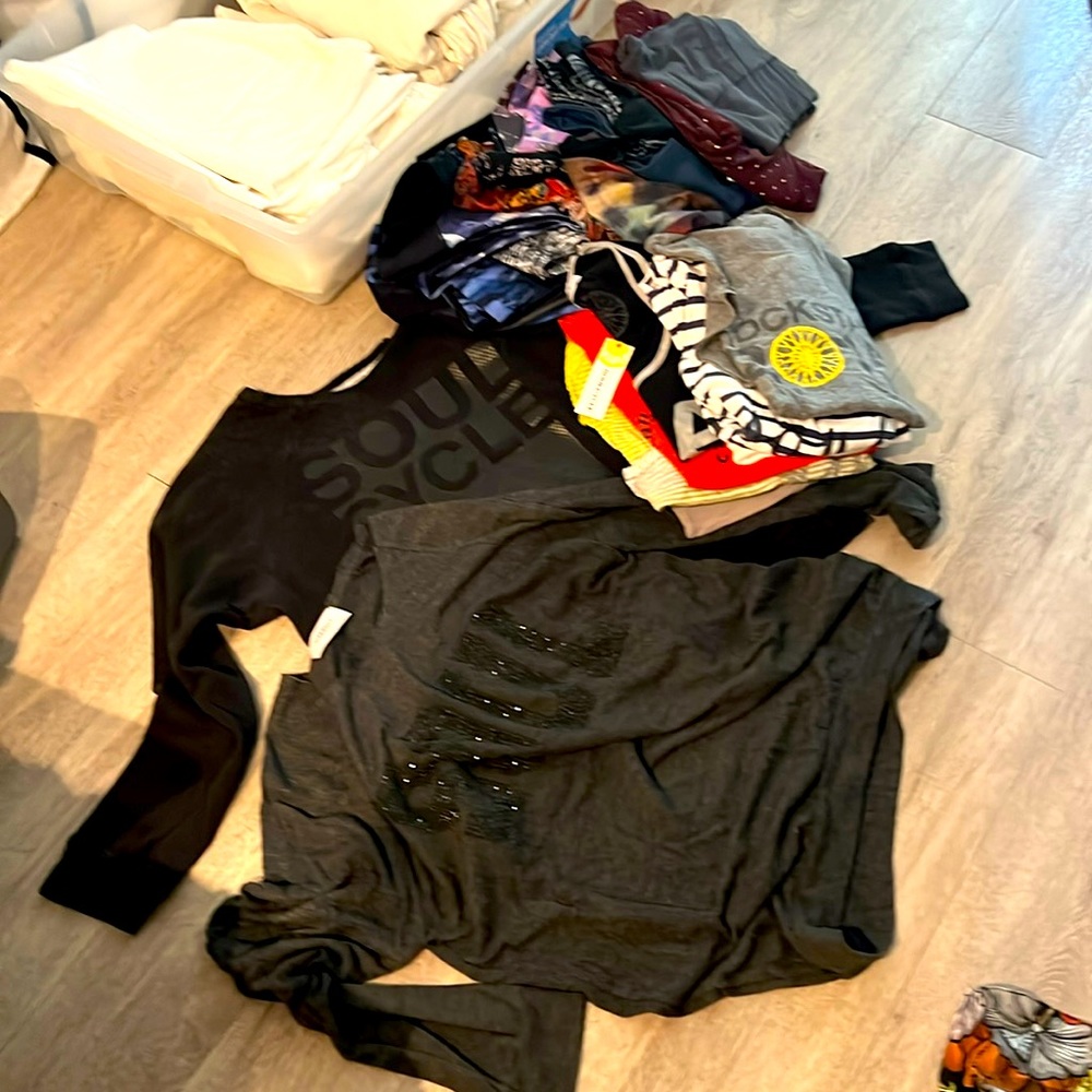 BUNDLE New & nearly new #Soulcycle #Lululemon for Soulcycle #NIKE for Soulcycle!